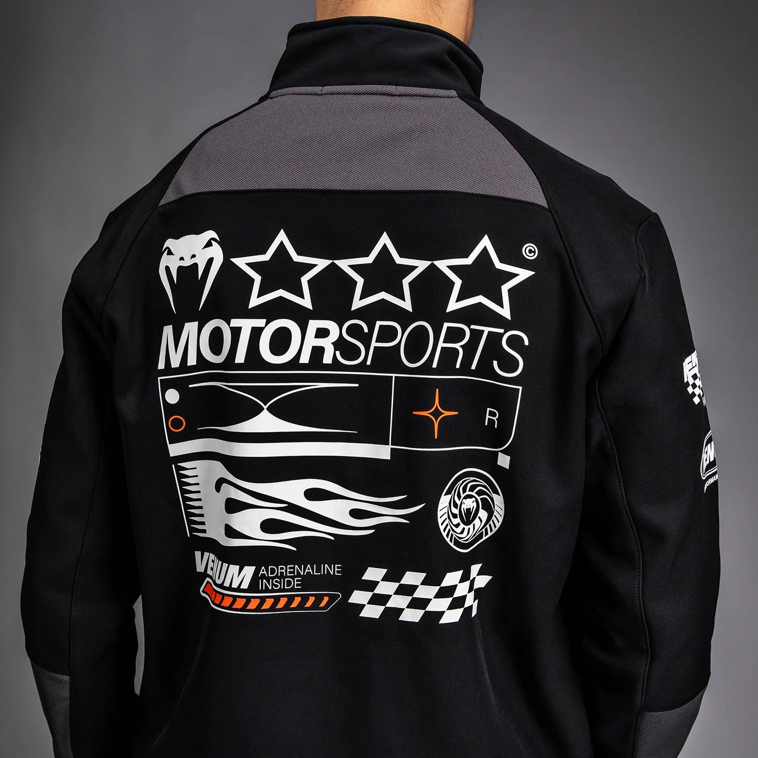 Venum Motorsport Chaqueta Softshell - Negro Profundo - Image 7