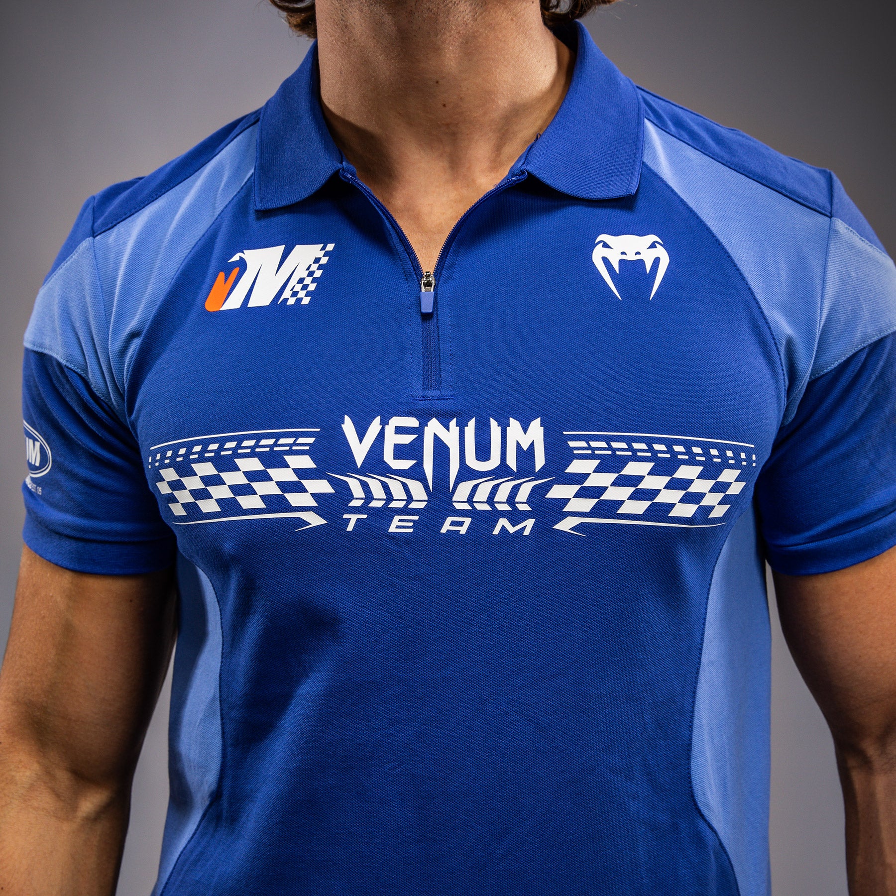 Venum Motorsport Polo de Algodón - Azul Real - Image 4