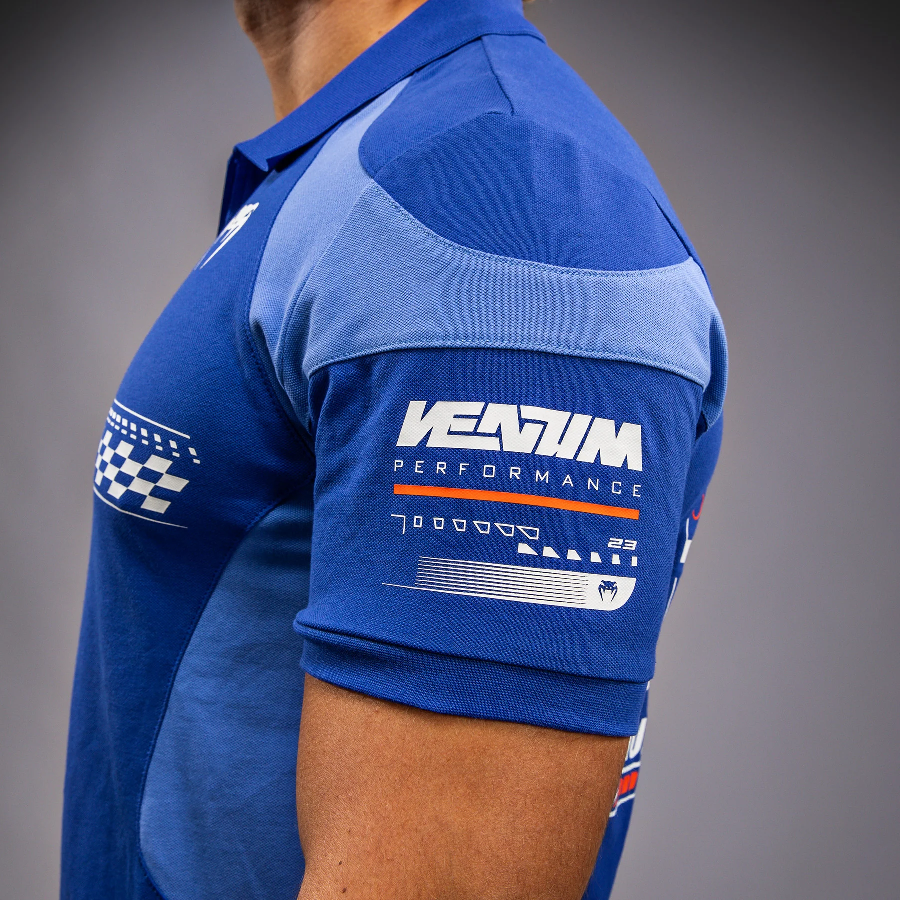 Venum Motorsport Polo de Algodón - Azul Real - Image 6