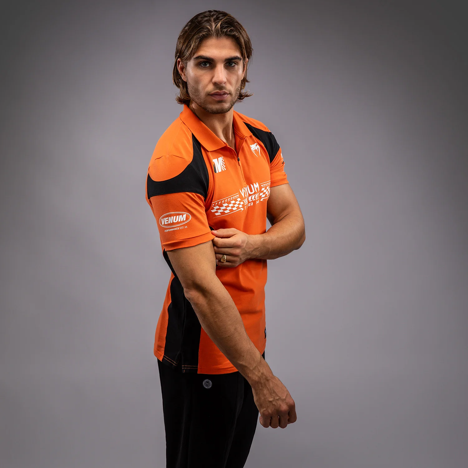 Venum Motorsport Polo de Algodón - Mandarina - Image 4