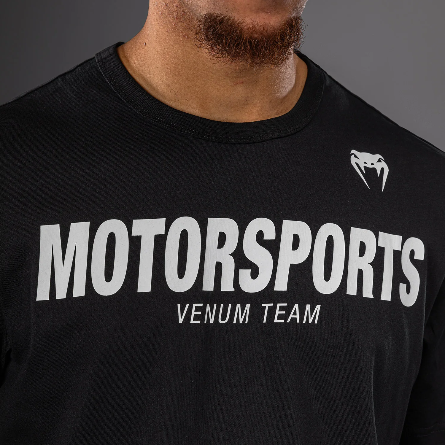 Venum Motorsports VT Camiseta - Negro/Blanco - Image 5