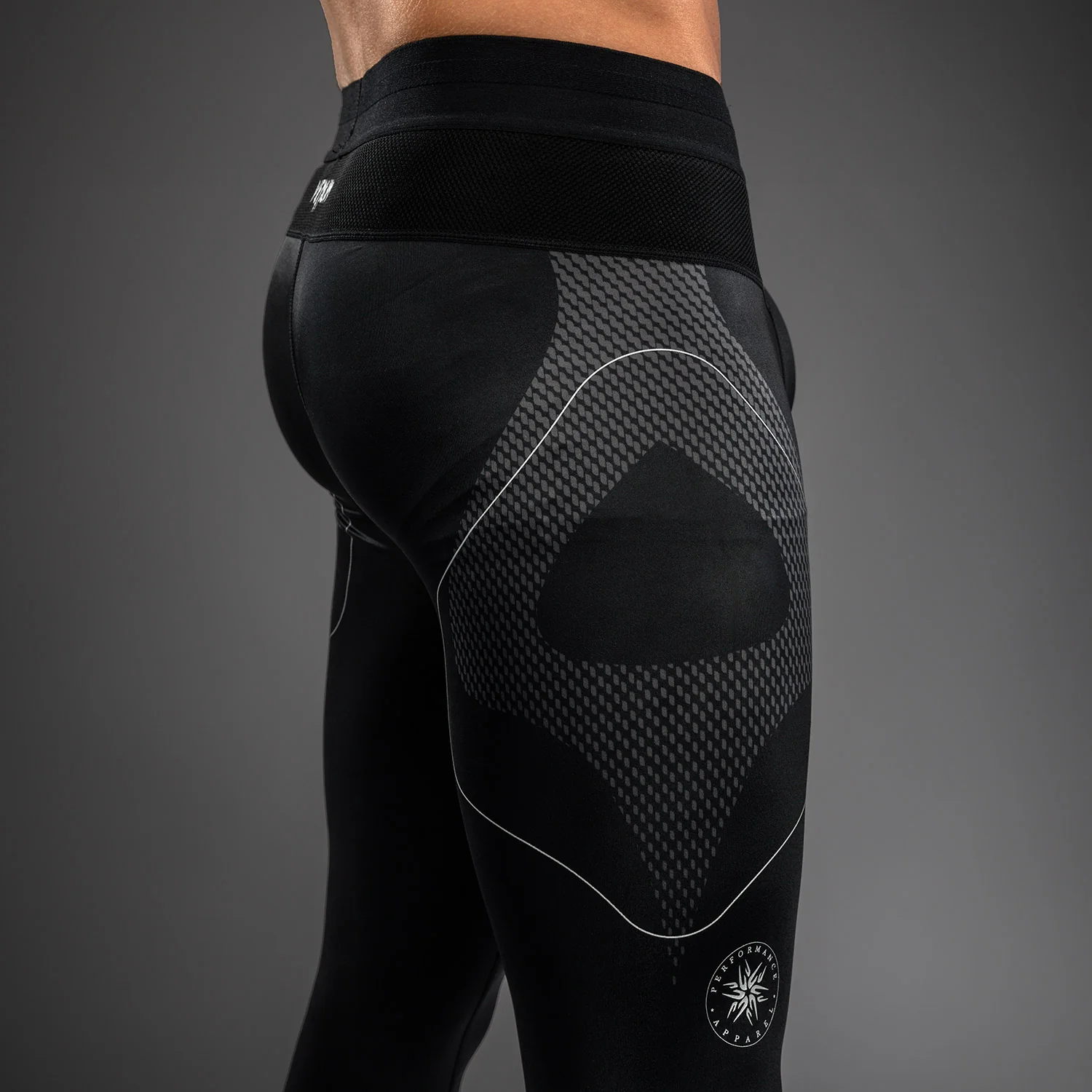 Venum Nexus Pantalones Ajustados – Negro/Plata - Image 7