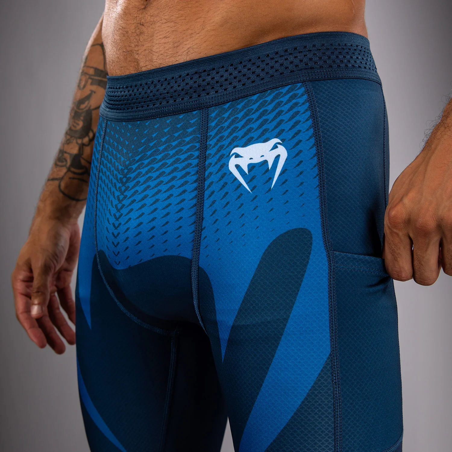Venum No Gi Pantalones Ajustados - Índigo - Image 5