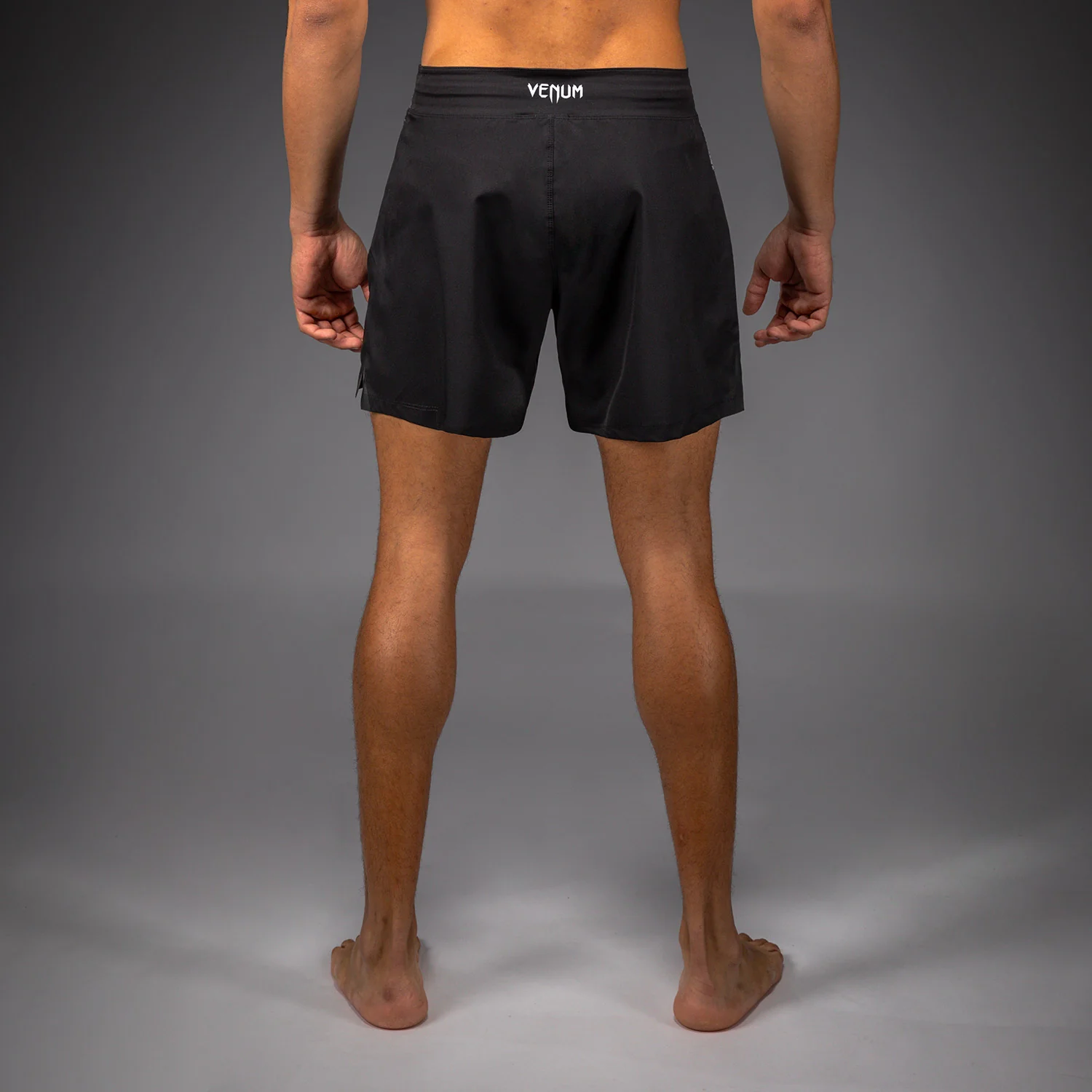 Venum No Gi Pantalones Cortos de Lucha - Negro/Blanco - Image 3