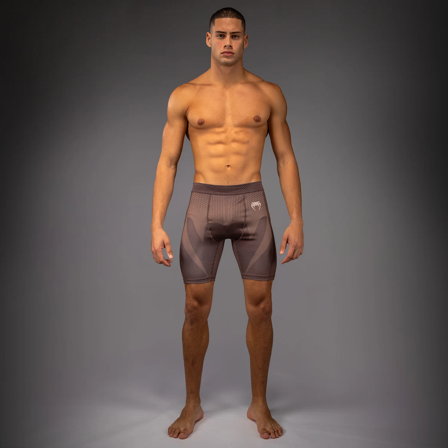 Venum No Gi Pantalones Cortos Vale Tudo - Marrón Chocolate - Image 8