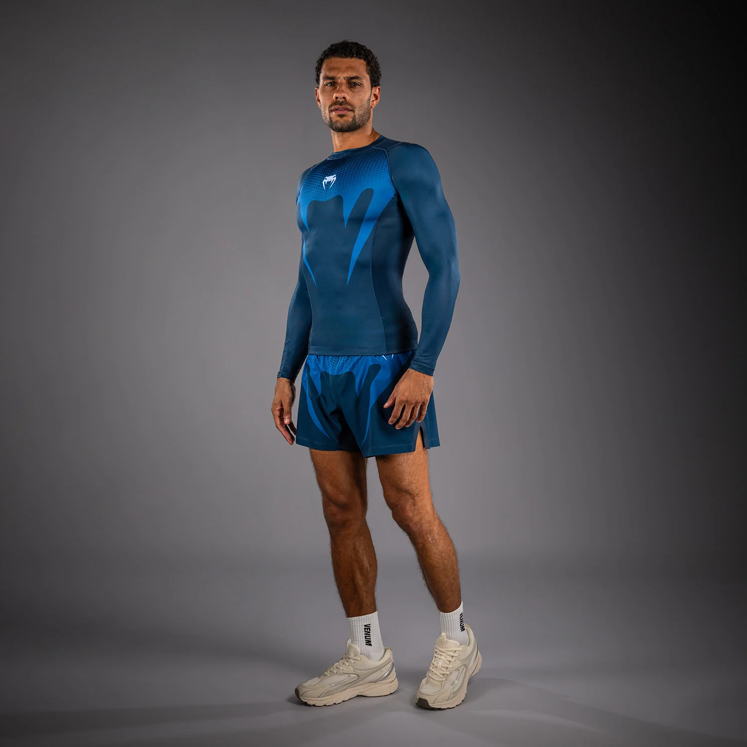 Venum No Gi Rashguards - Índigo - Image 6