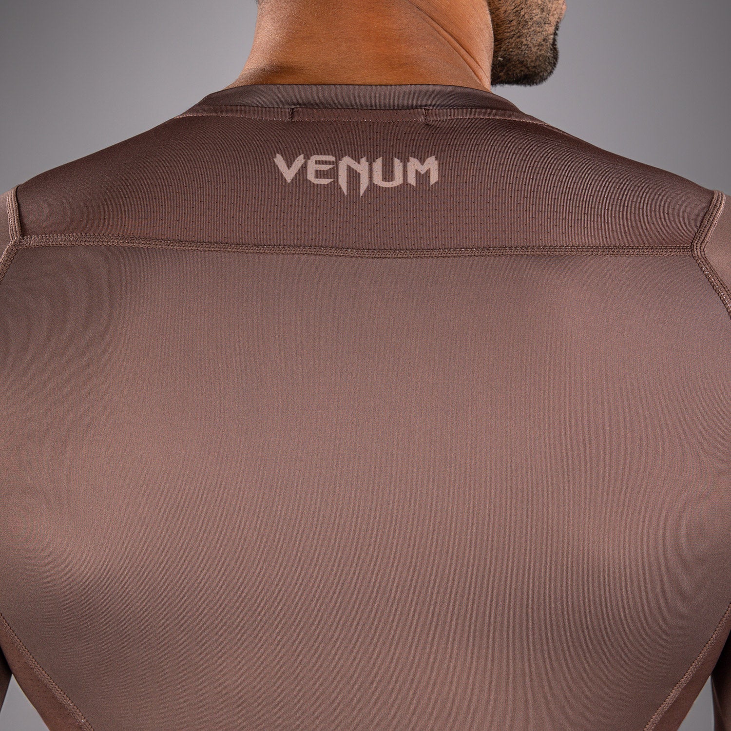 Venum No Gi Rashguards - Marrón Chocolate - Image 5