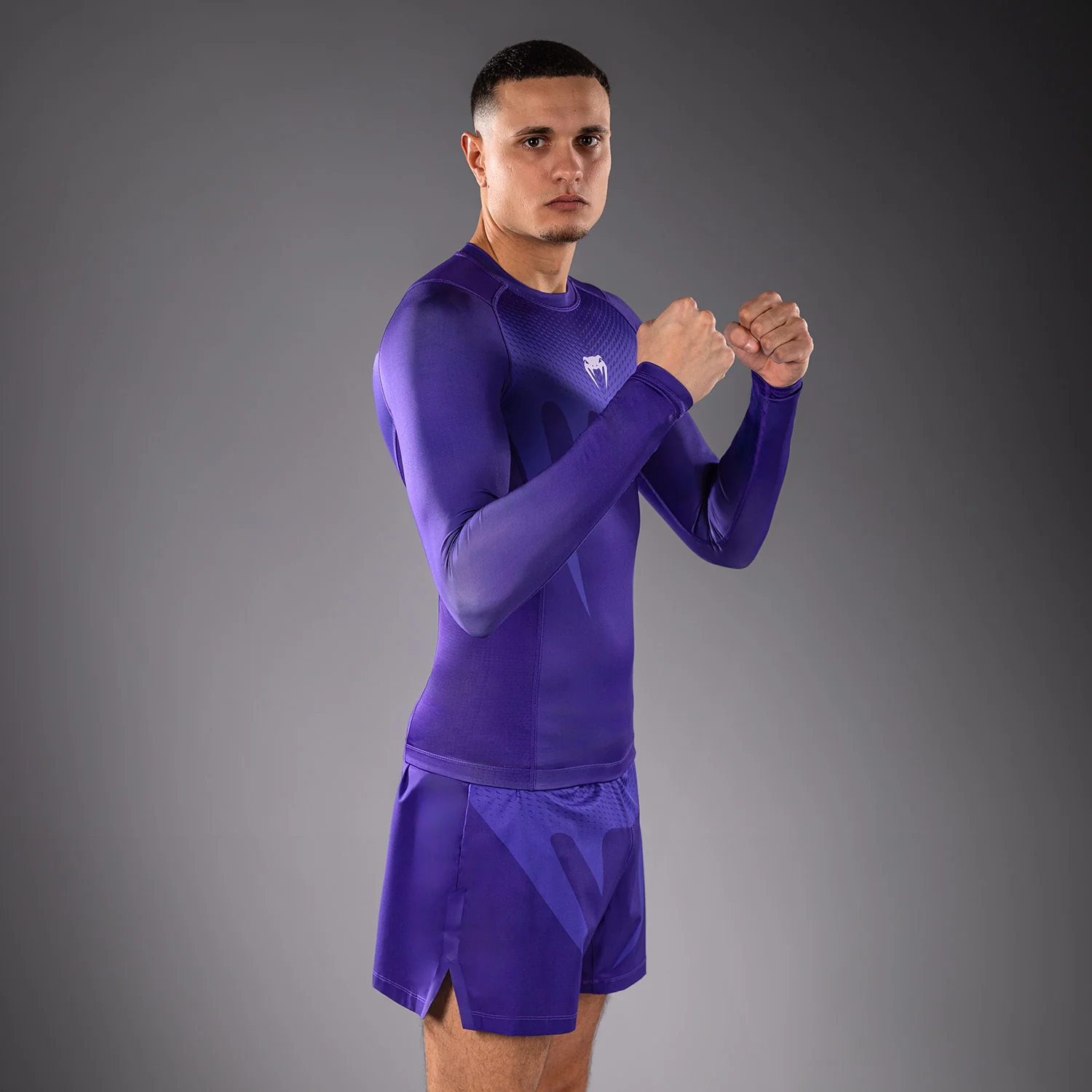 Venum No Gi Rashguards - Morado - Image 2