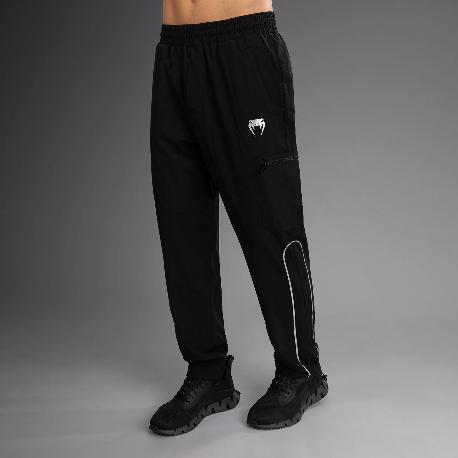 Venum Paddock Joggers - Negro - Image 3