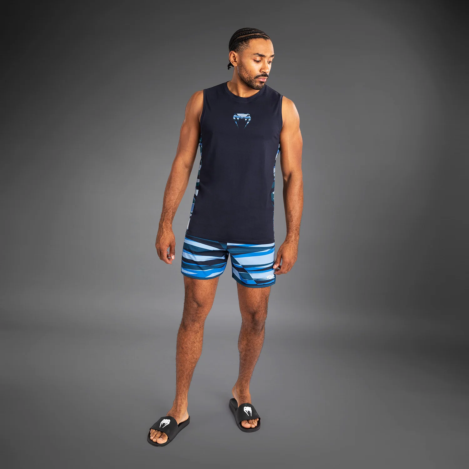 Venum Rapid Camiseta de Tirantes para Hombre - Azul Sombra - Image 4