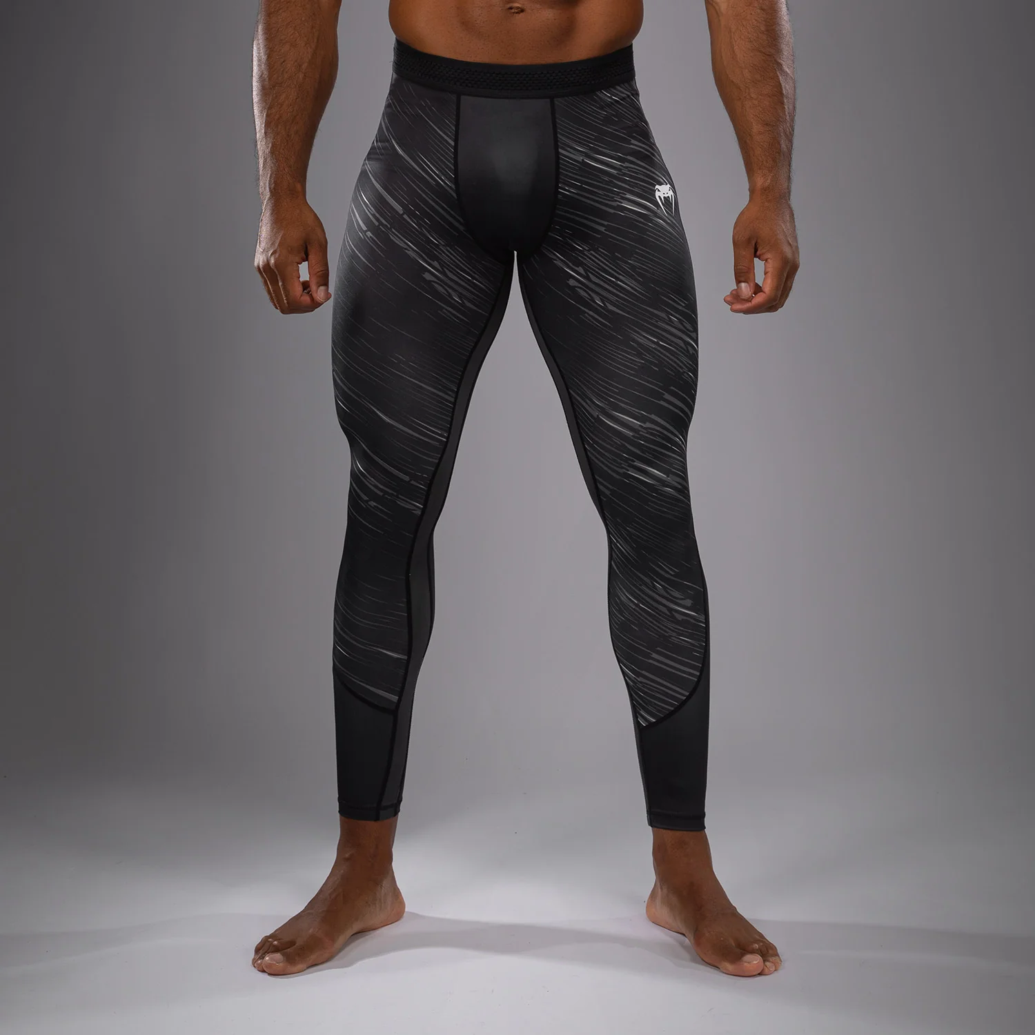 Venum Rapid Spats - Negro/Gris Tormenta