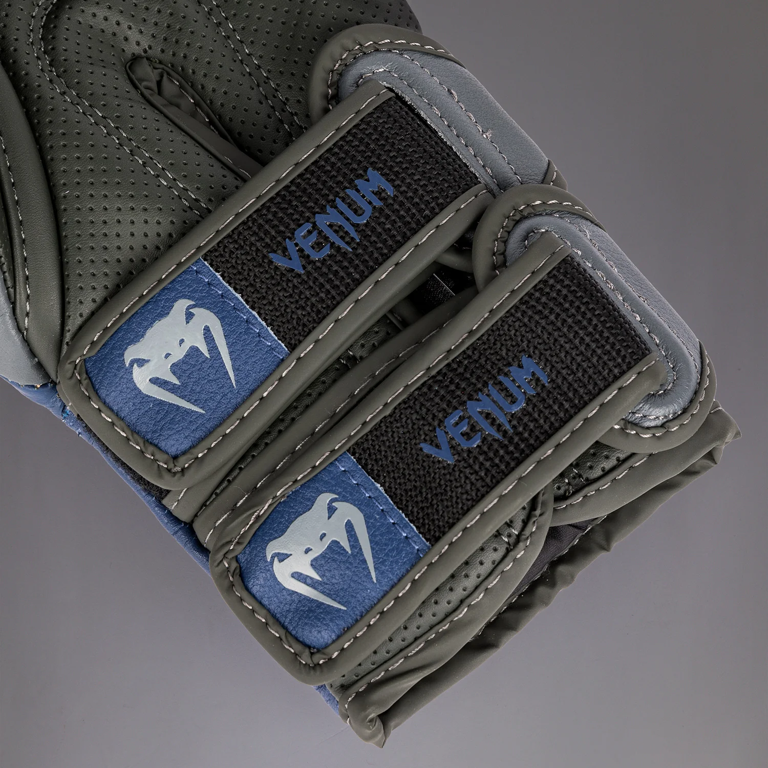 Venum Reverso Guantes de boxeo - Gris Tormenta/Azul Real - Image 4