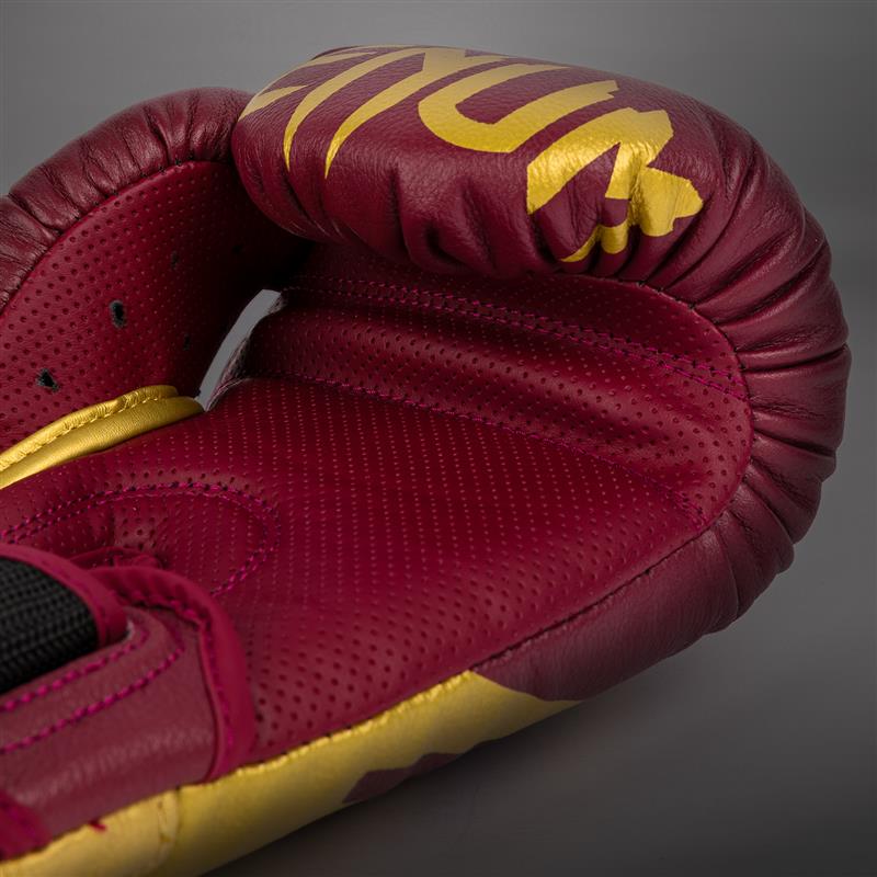 Venum Reverso Guantes de Boxeo - Rojo Cereza/Dorado - Image 6