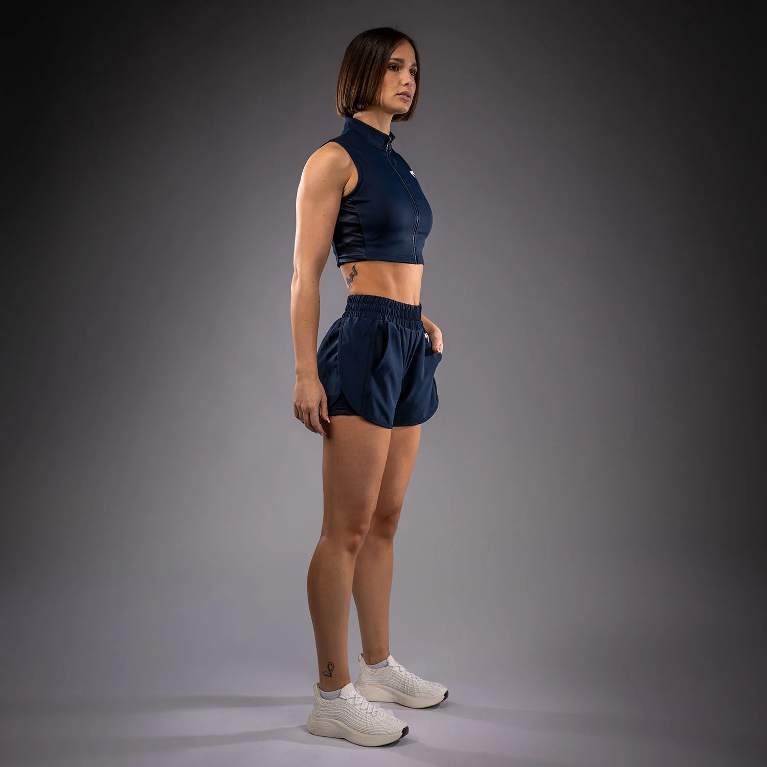 Venum Sculpt Shape Short de Entrenamiento Para Mujer - Azul Marino - Image 6