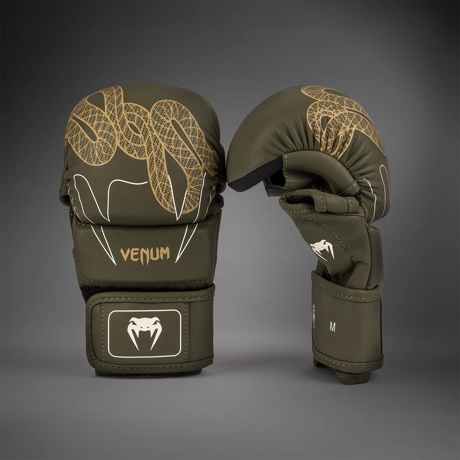 Venum Serpenti Guantes de sparring - Caqui/Bronce/Marfil - Image 2
