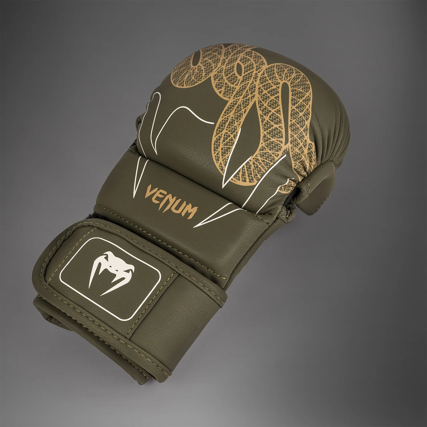 Venum Serpenti Guantes de sparring - Caqui/Bronce/Marfil - Image 3