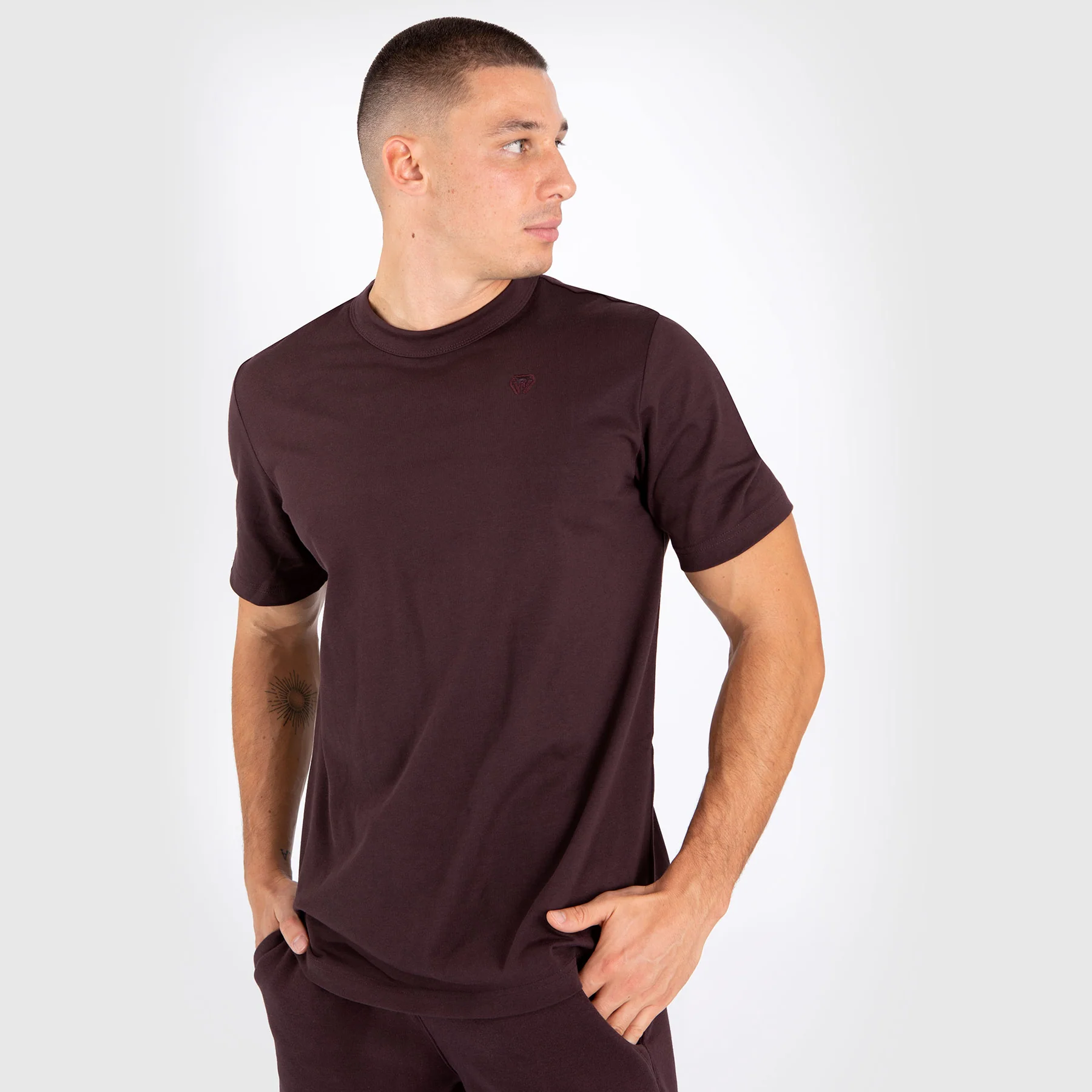 Venum Silent Power Camiseta - Marrón Oscuro - Image 3