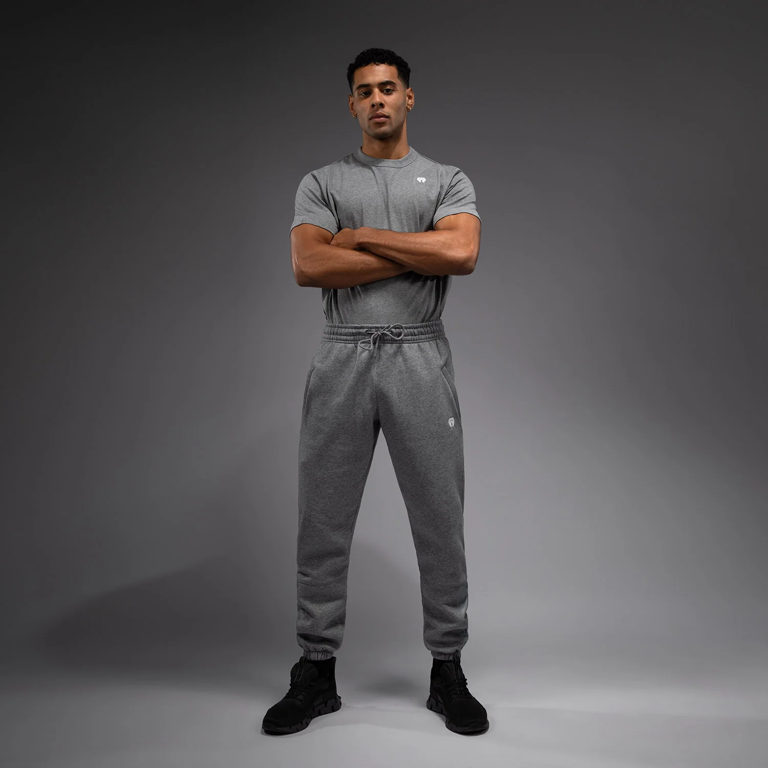 Venum Silent Power Joggers - Nublado Gris - Image 5