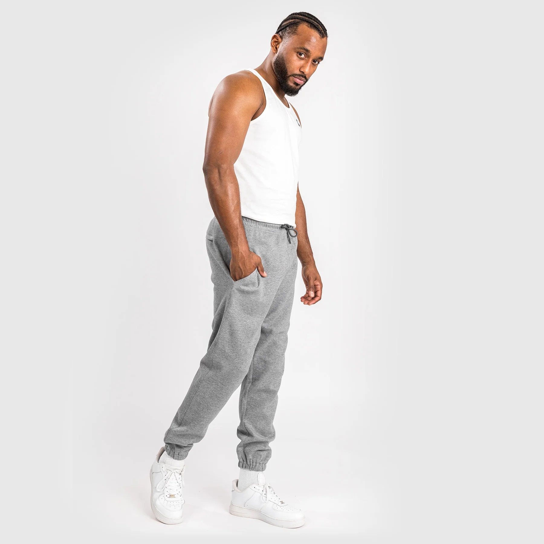 Venum Silent Power Lite Pantalones de chándal - Gris jaspeado claro - Image 4