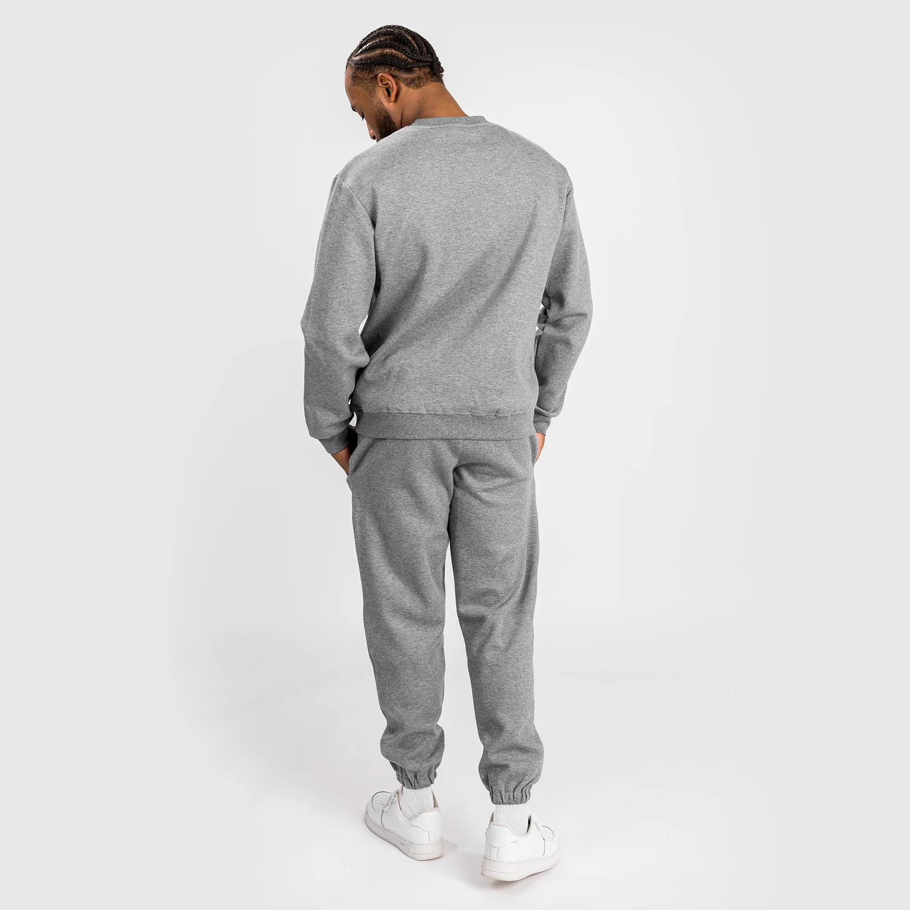 Venum Silent Power Lite Sudadera - Gris Jaspeado Claro - Image 4