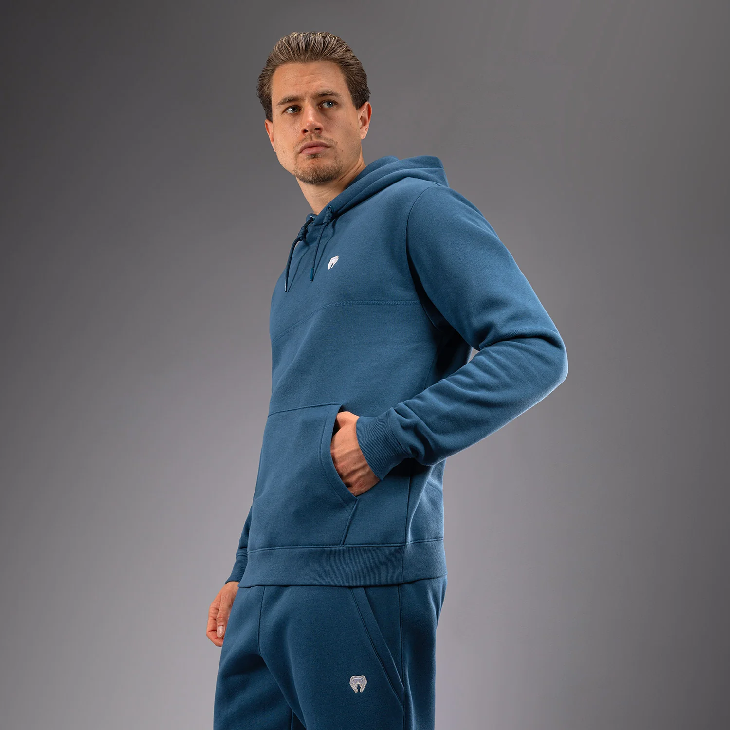 Venum Silent Power Sudadera - Azul Pavo - Image 2