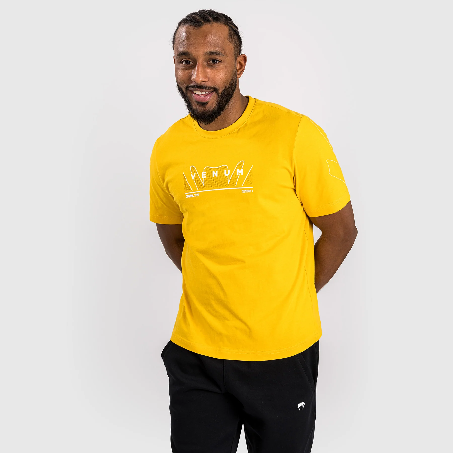 Venum Snake Print Camiseta - Amarillo - Image 2