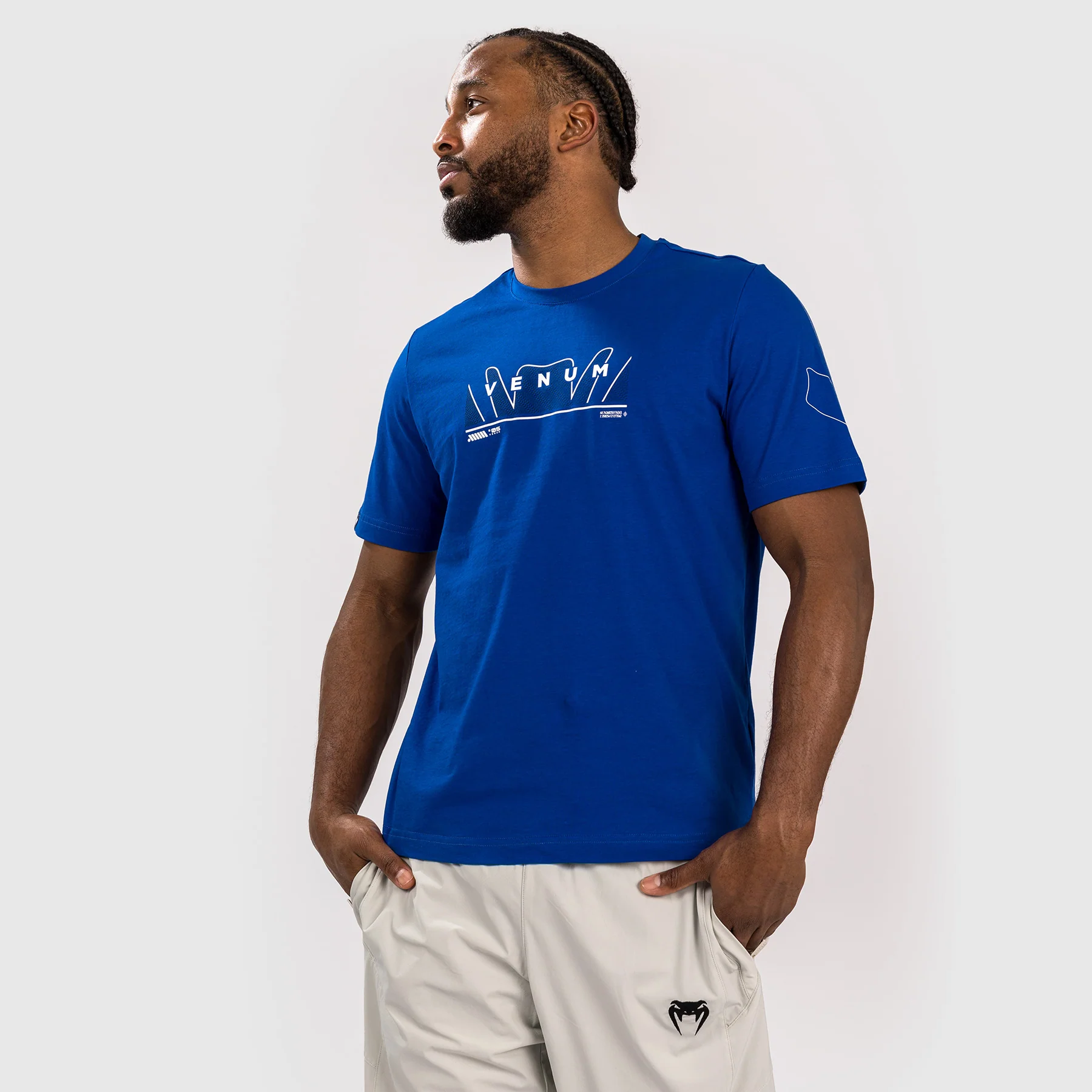Venum Snake Print Camiseta - Azul Royale