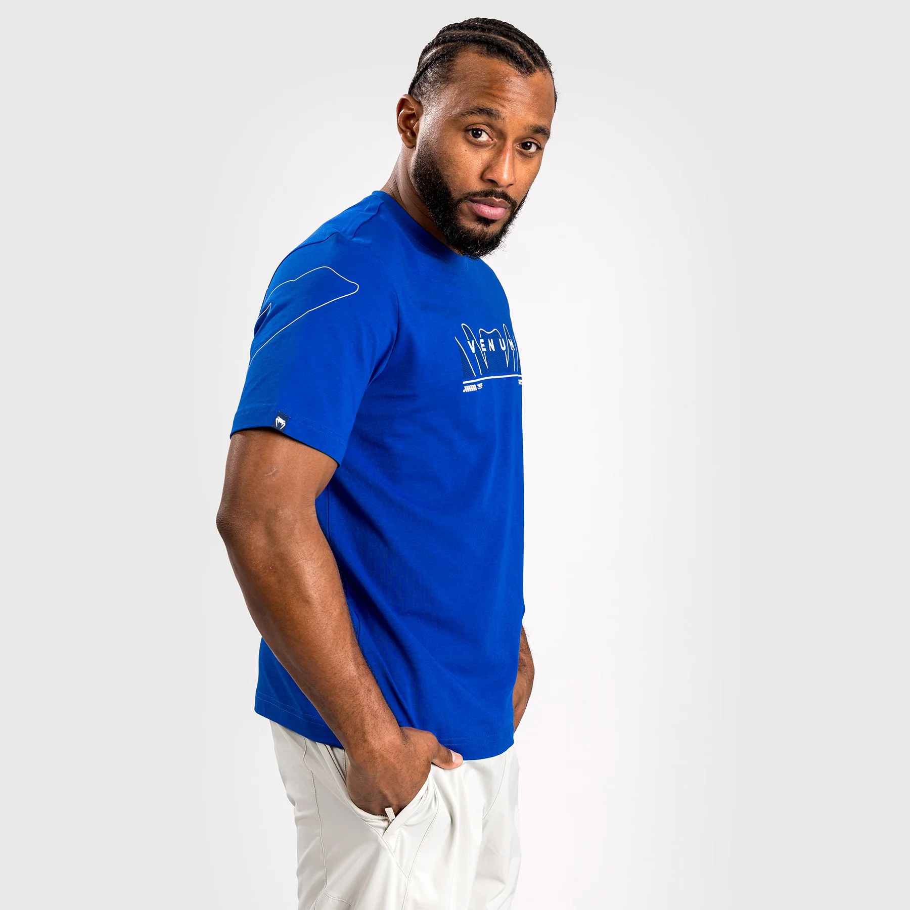 Venum Snake Print Camiseta - Azul Royale - Image 3