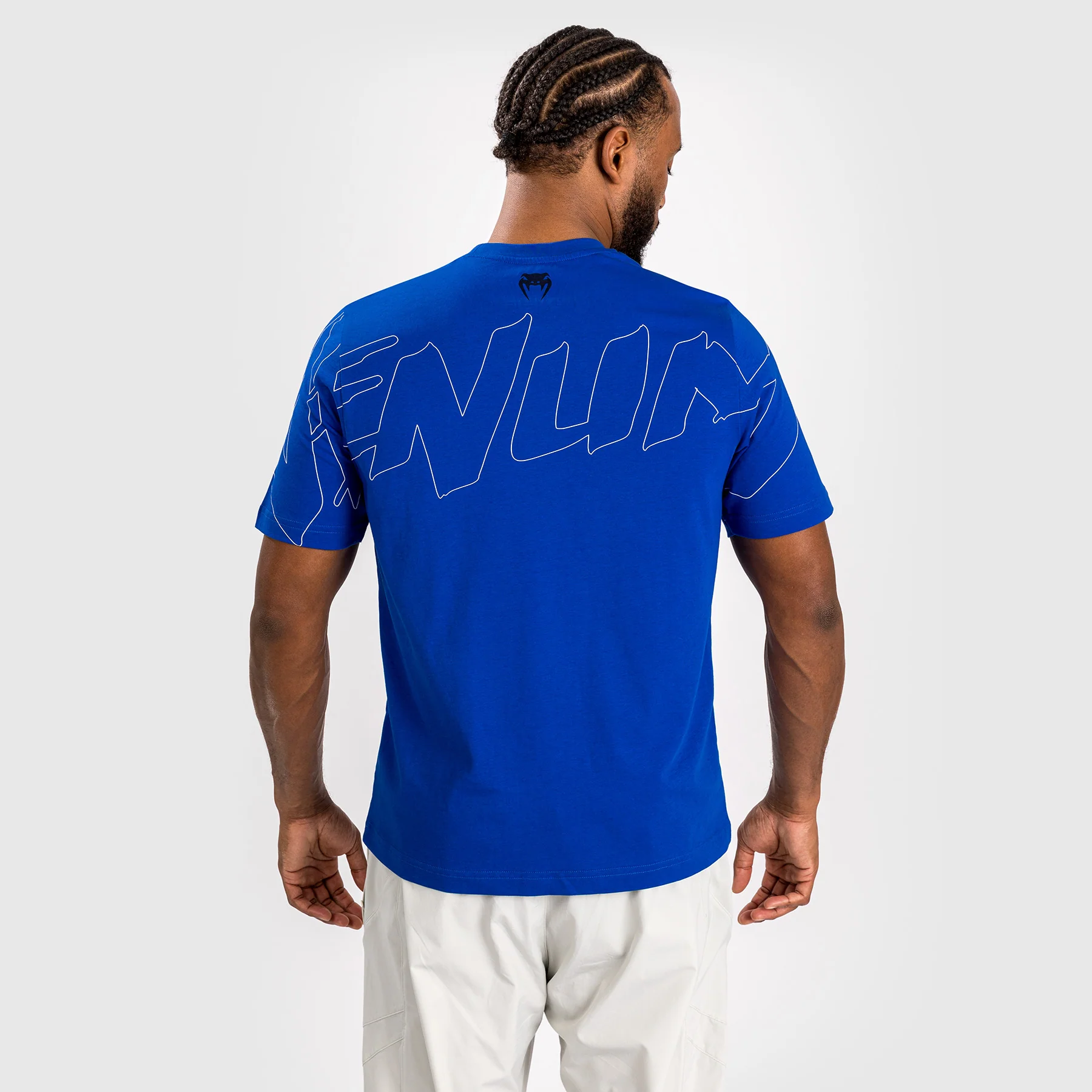 Venum Snake Print Camiseta - Azul Royale - Image 4