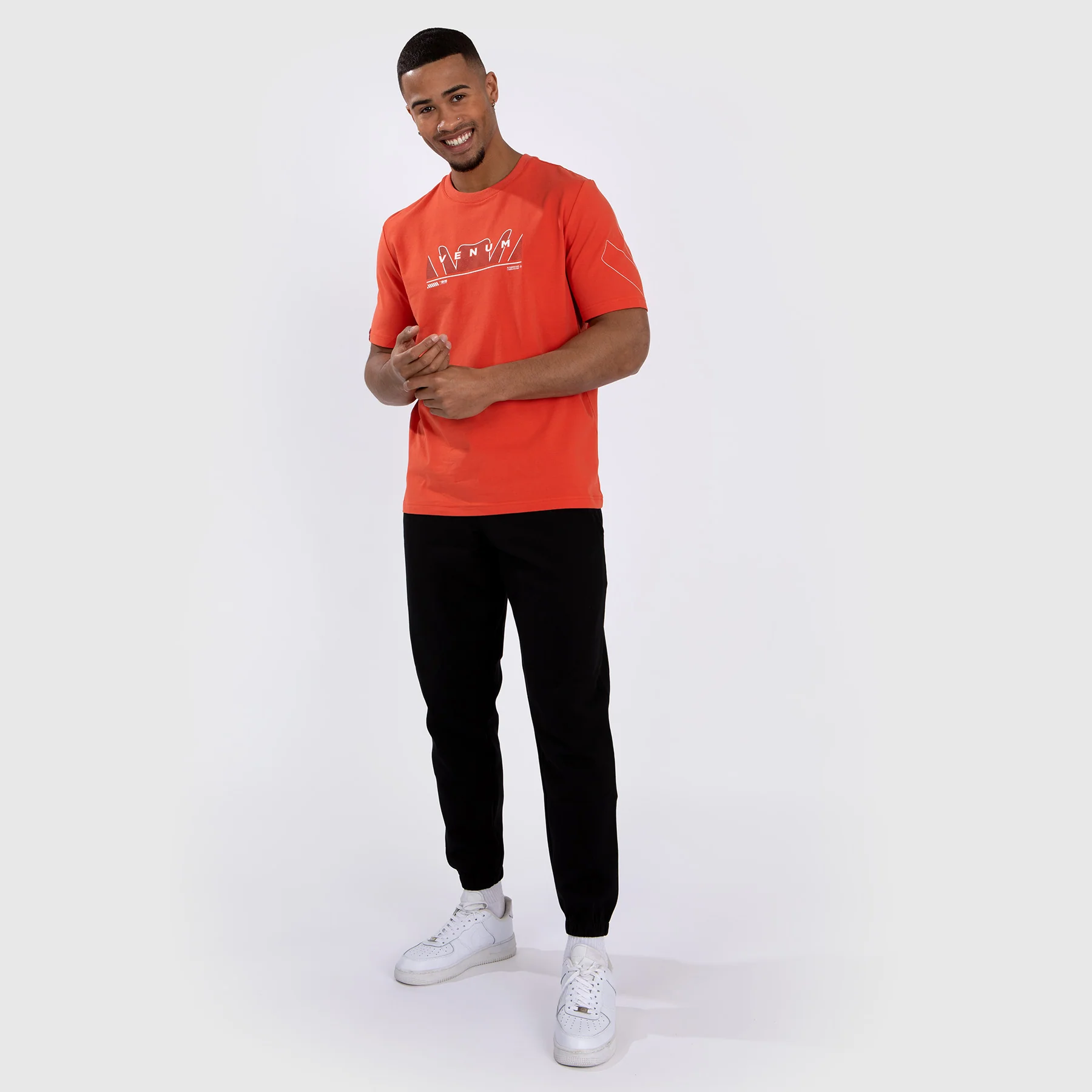 Venum Snake Print Camiseta - Naranja fluo - Image 2
