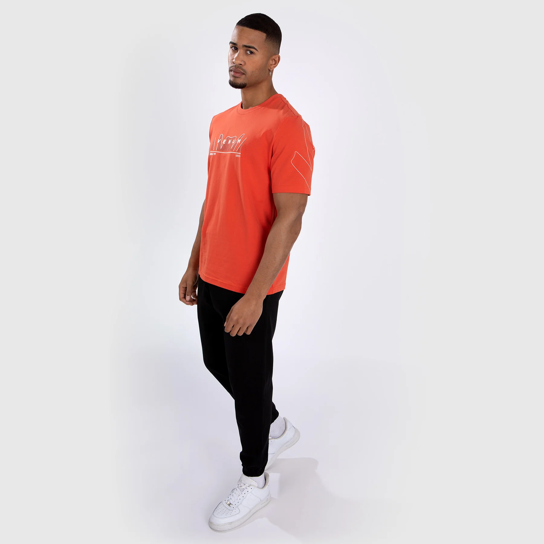 Venum Snake Print Camiseta - Naranja fluo - Image 3