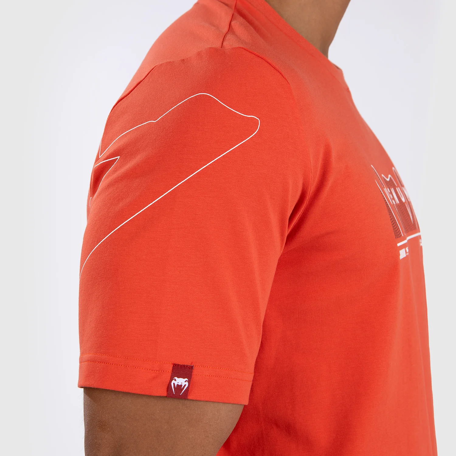 Venum Snake Print Camiseta - Naranja fluo - Image 6