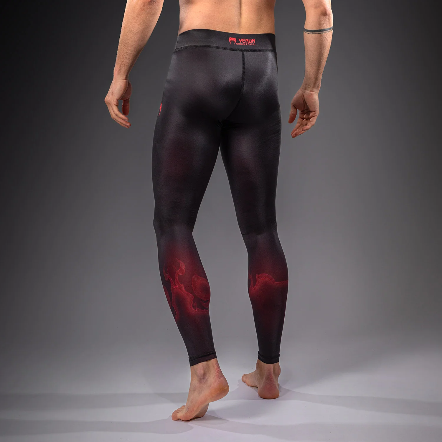 Venum Spectre Spats – Negro/Rojo - Image 4