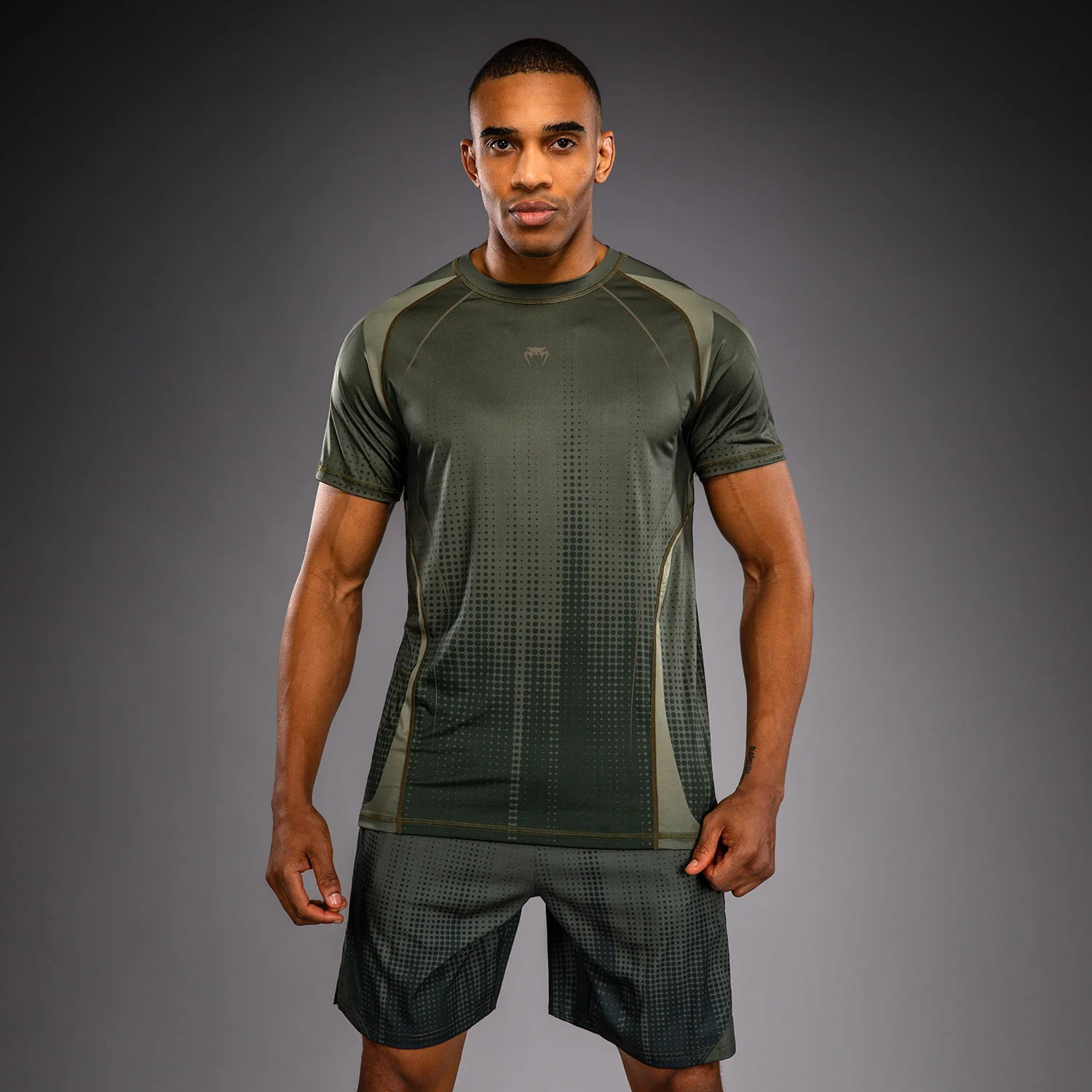 Venum Stealth Dry Tech Camiseta Dry Tech – Caqui/Verde Oscuro