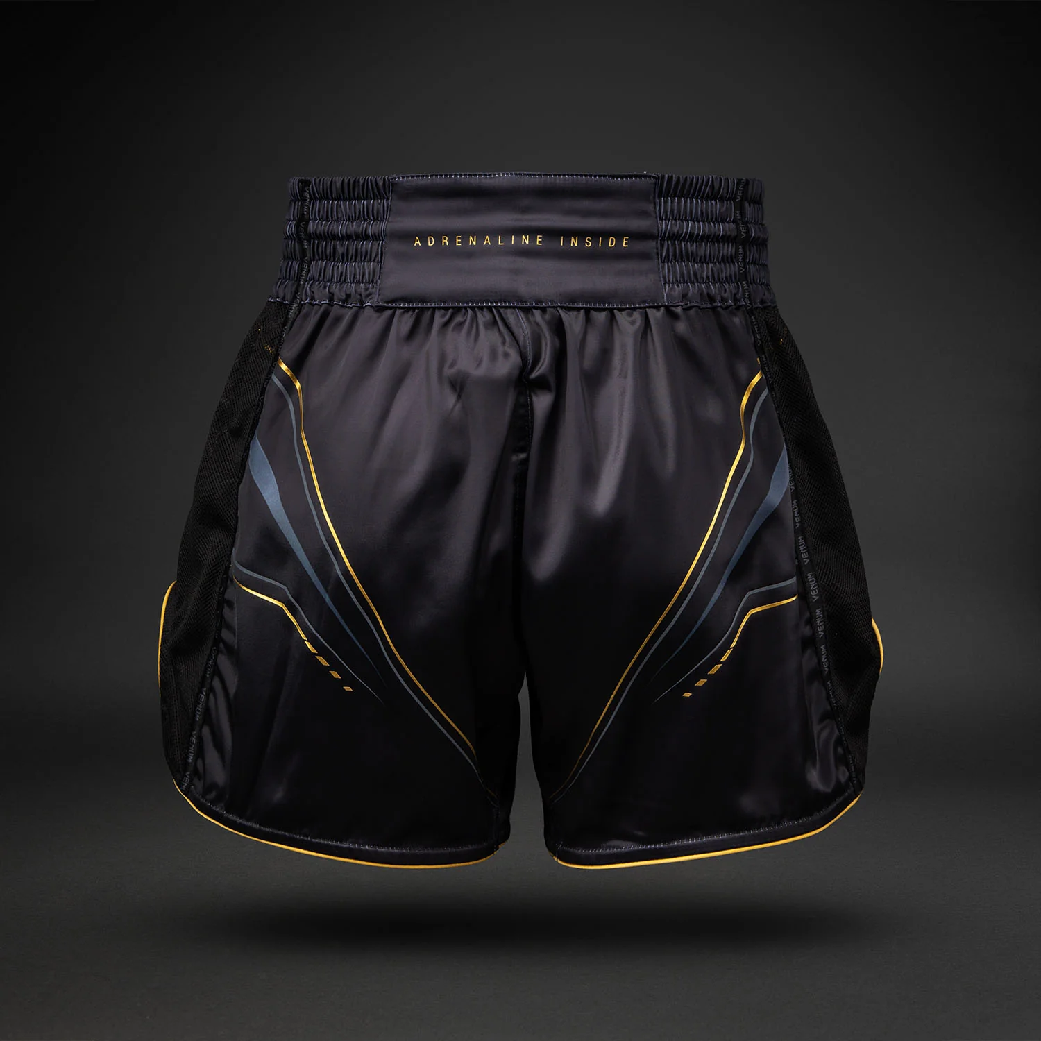 Venum Streamline Short de Muay Thai – Negro/Oro - Image 4