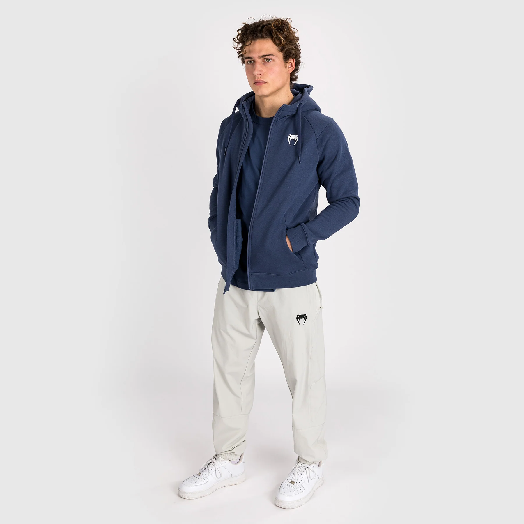 Venum Strikeland Sudadera con capucha y cremallera - Azul marino - Image 5