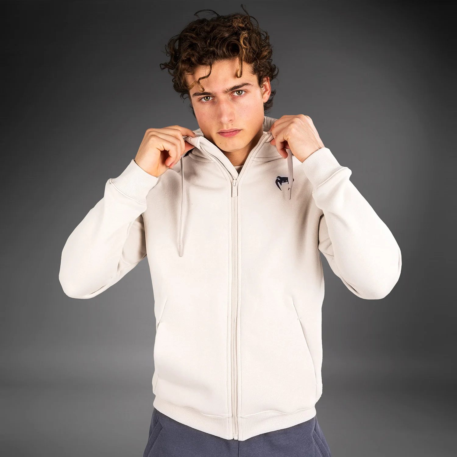 Venum Strikeland Sudadera con capucha y cremallera - Gris