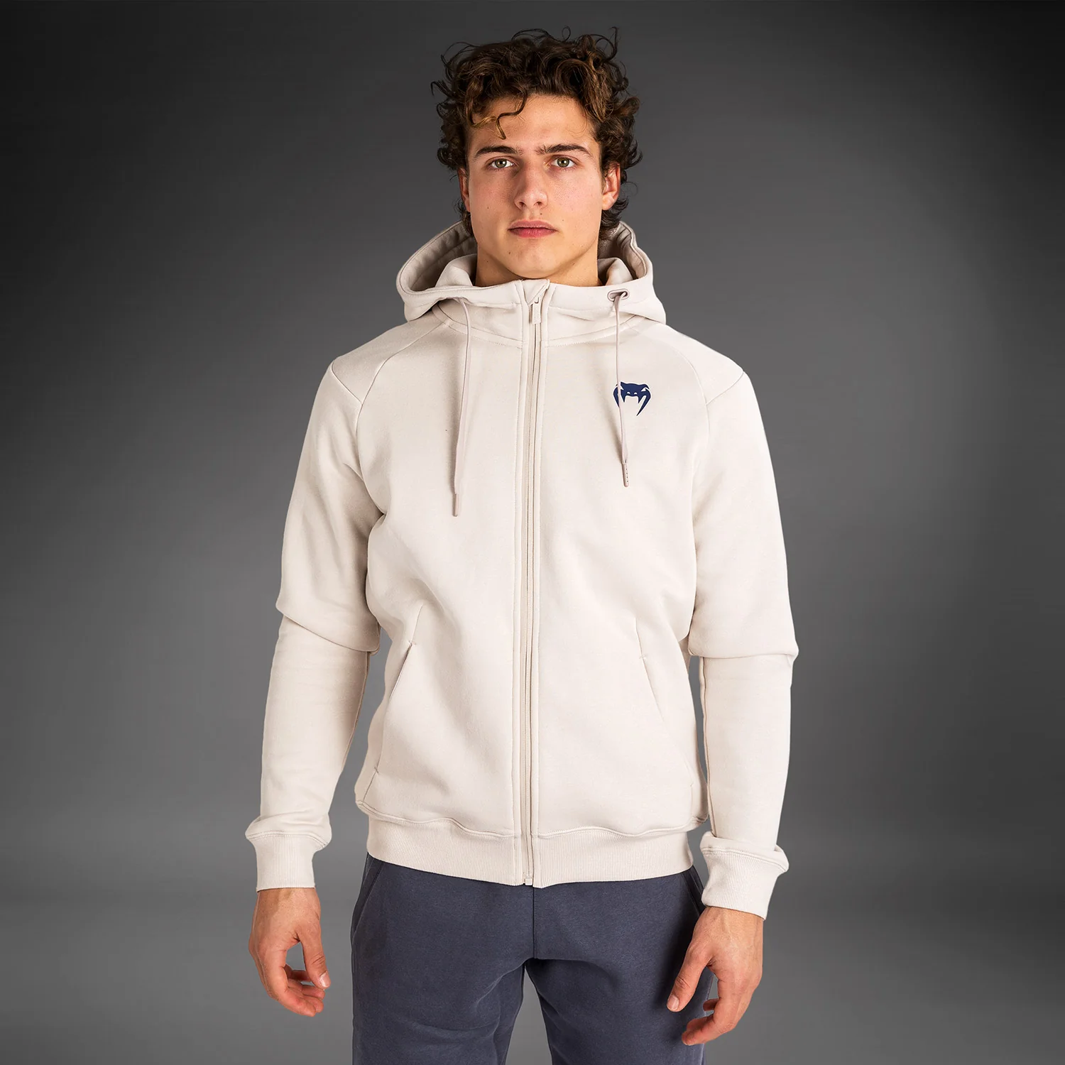 Venum Strikeland Sudadera con capucha y cremallera - Gris - Image 8