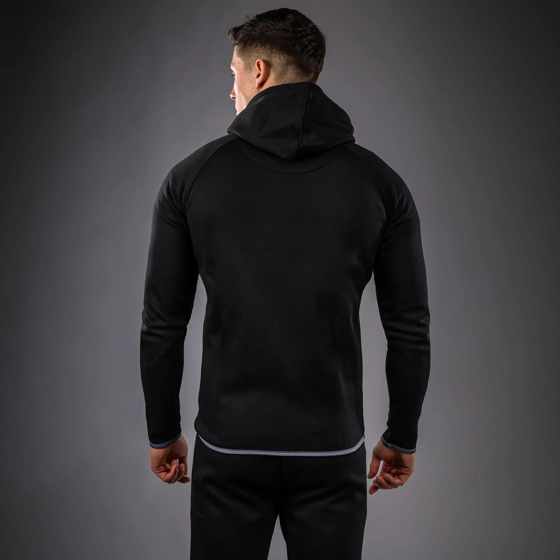 Venum Sudadera con Capucha – Negro/Gris - Image 5