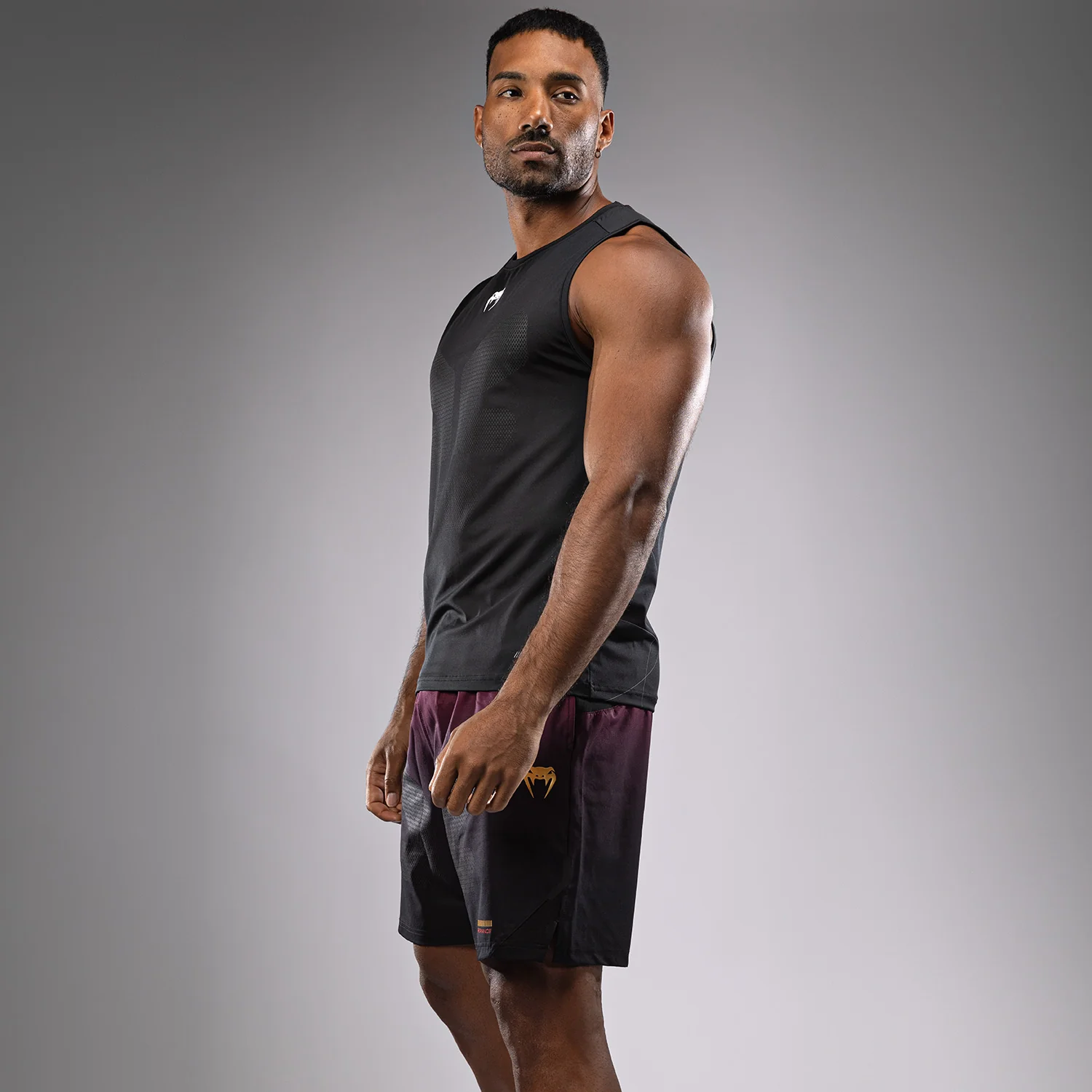 Venum Tactical XT Camiseta de tirantes para hombre Dry Tech - Negro/Rojo fuego