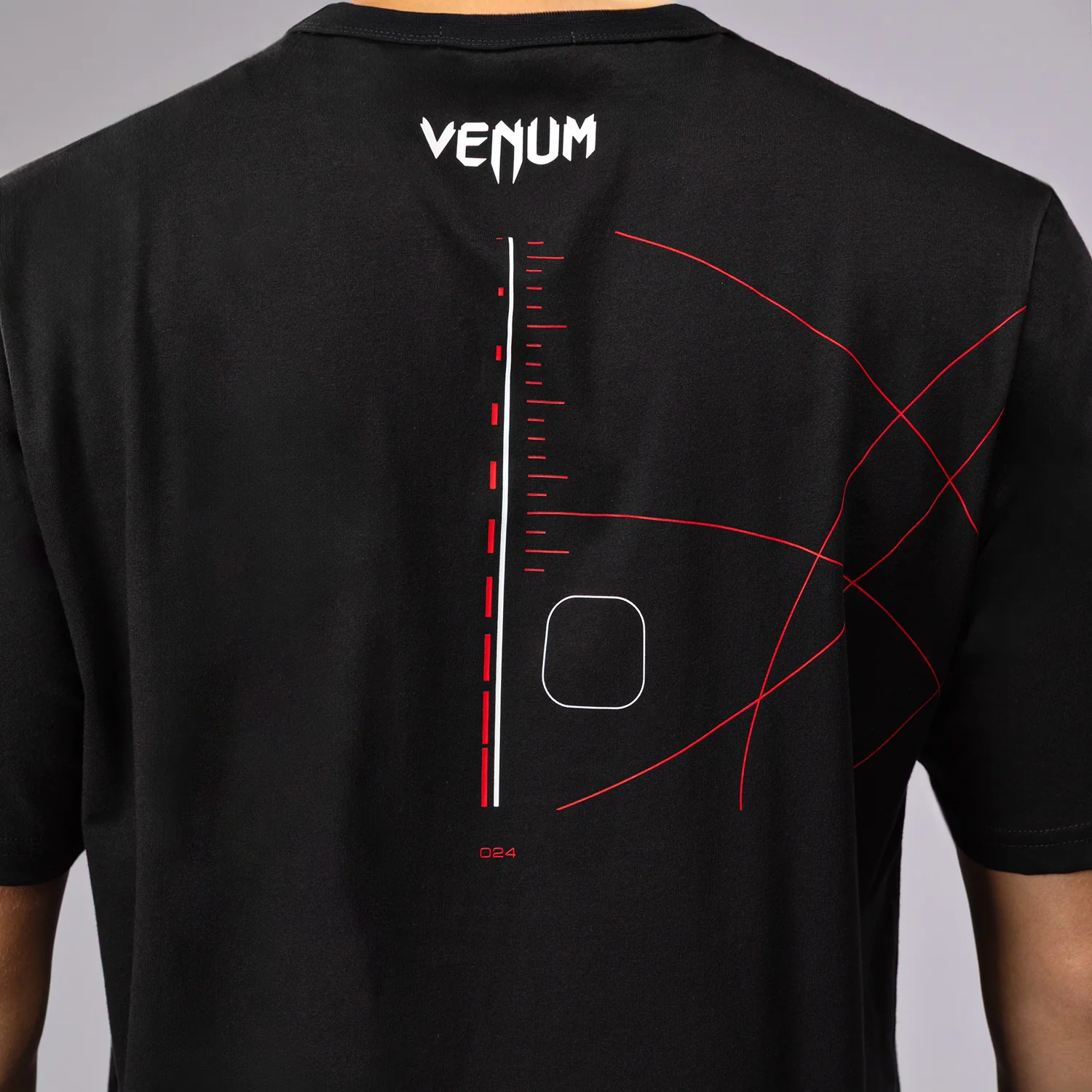 Venum Tactical XT Camiseta - Negro/Rojo - Image 8