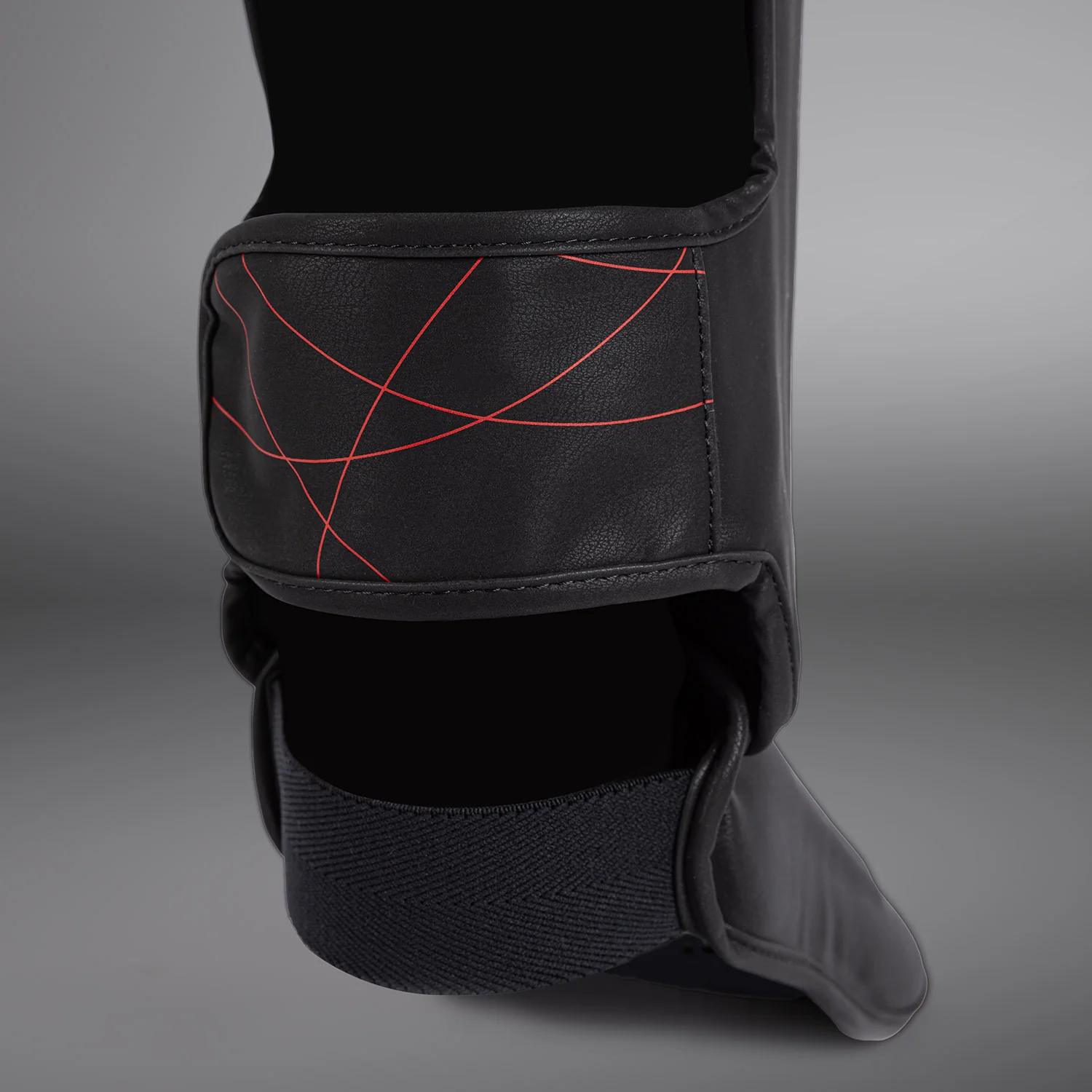 Venum Tactical XT Espinilleras - Negro/Rojo Fuego - Image 6