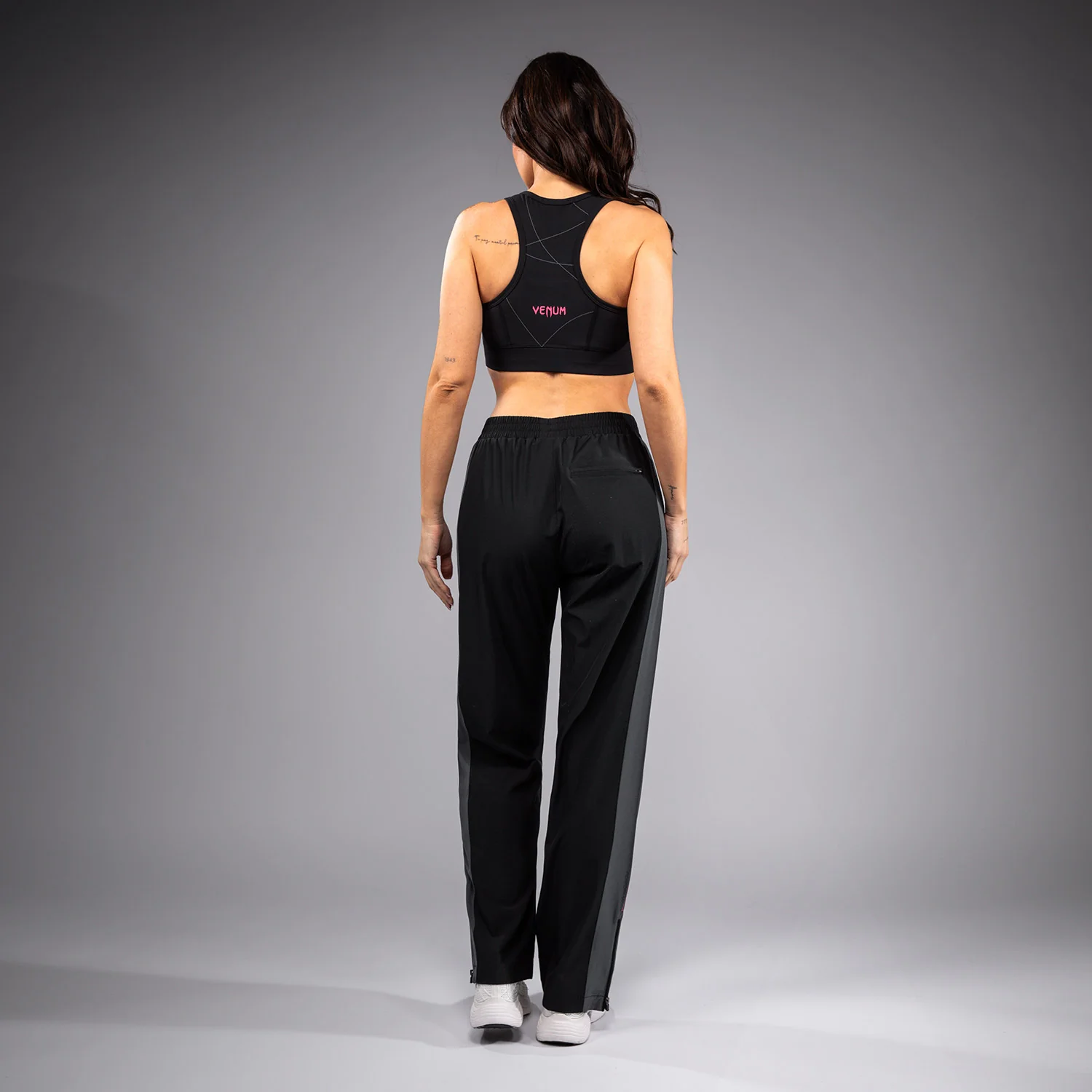 Venum Tactical XT Joggers Mujer - Negro/Gris Tormenta - Image 4