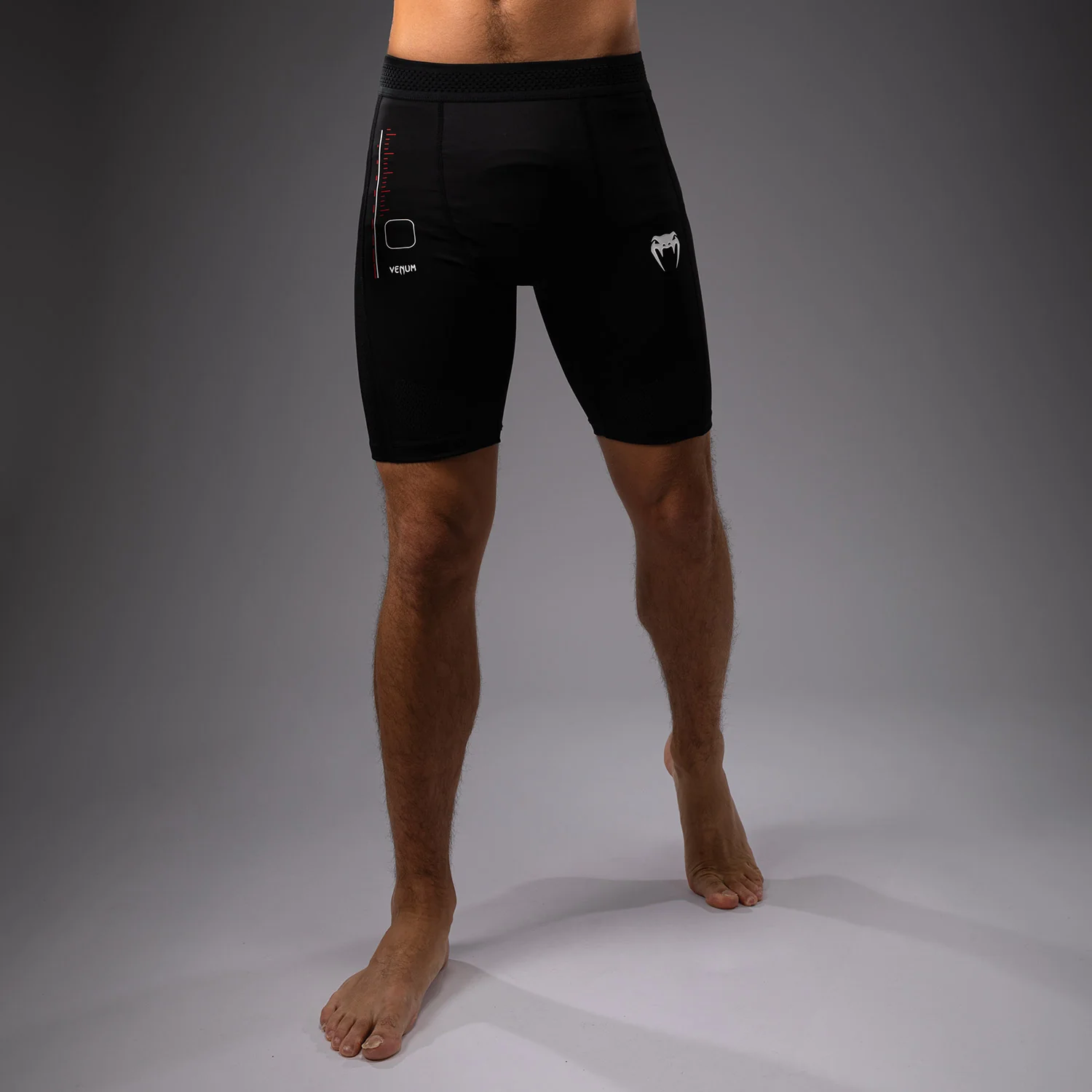 Venum Tactical XT Pantalones cortos Vale Tudo - Negro/Rojo Fuego