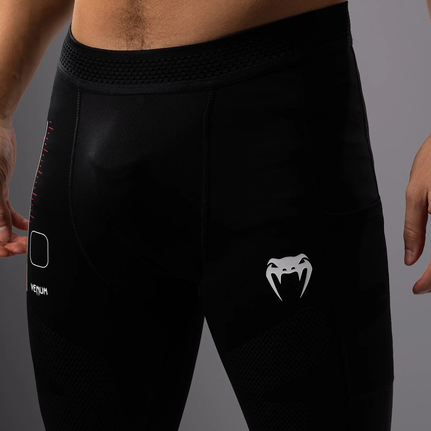 Venum Tactical XT Polainas - Negro/rojo de fuego - Image 6