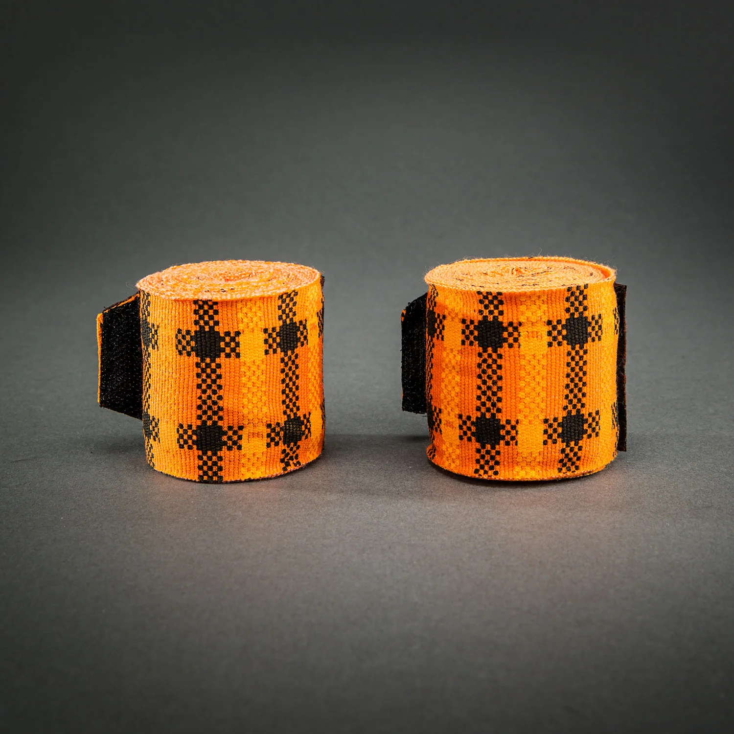 Venum Kontact Evo Tartan Vendas de Boxeo - Calabaza