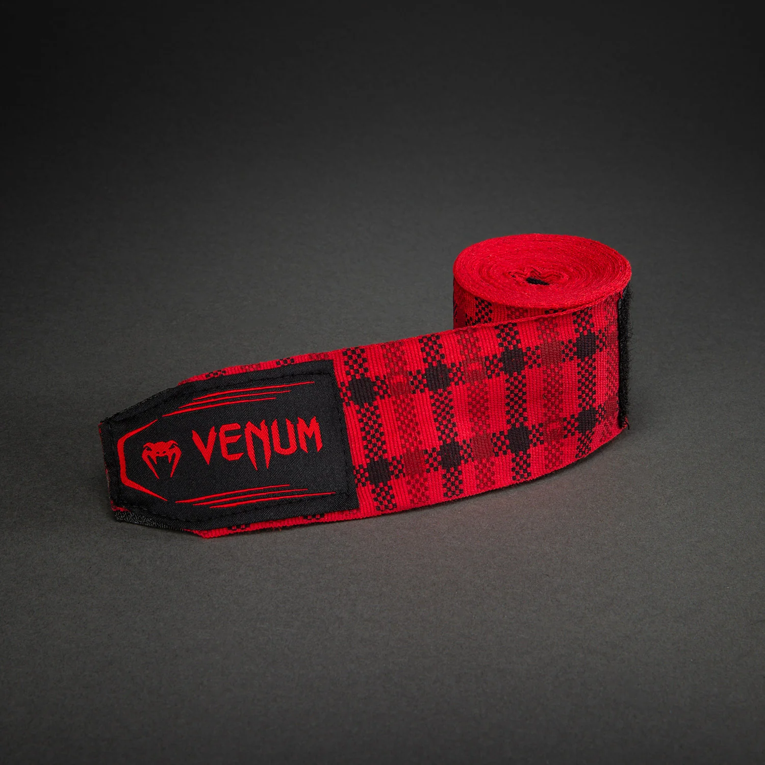 Venum Kontact Evo Tartan Vendas de Boxeo - Rojo Fury - Image 3
