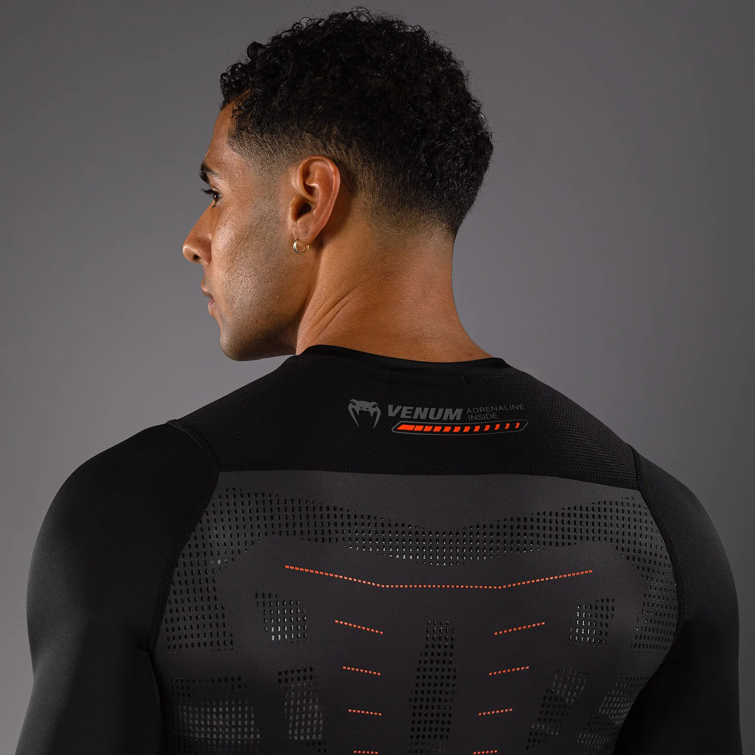 Venum Technical 3.0 Camiseta de Manga Larga Rashguard - Grafito - Image 4