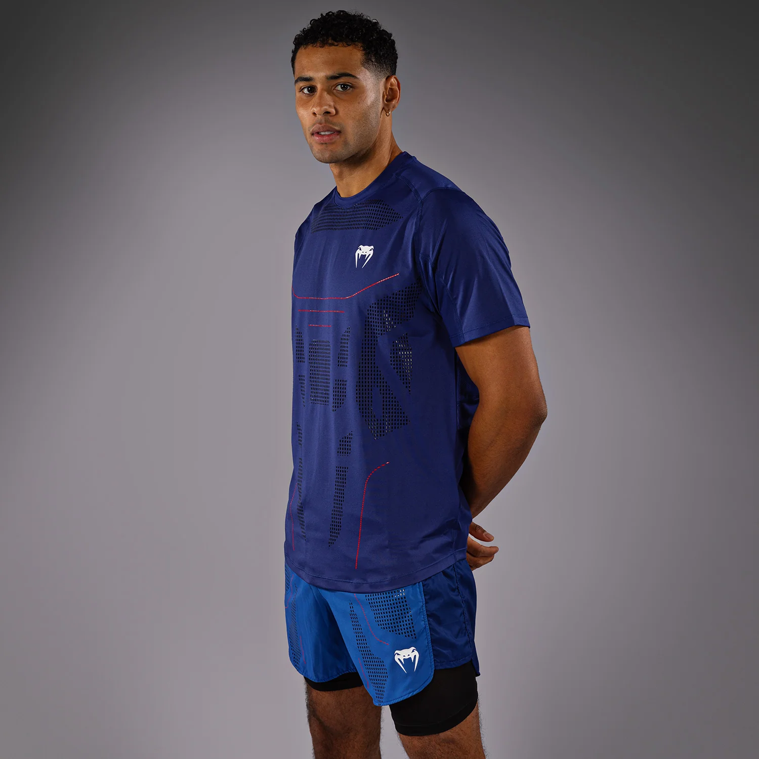 Venum Technical 3.0 Camiseta Dry-Tech - Azul Noche - Image 2