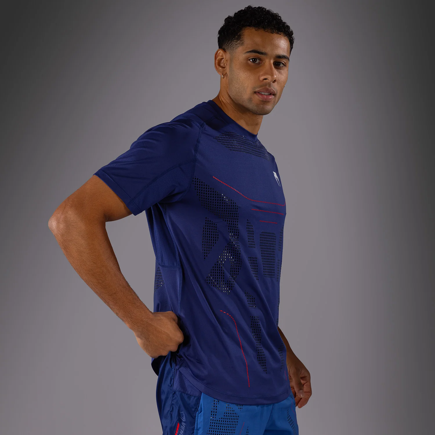 Venum Technical 3.0 Camiseta Dry-Tech - Azul Noche - Image 3
